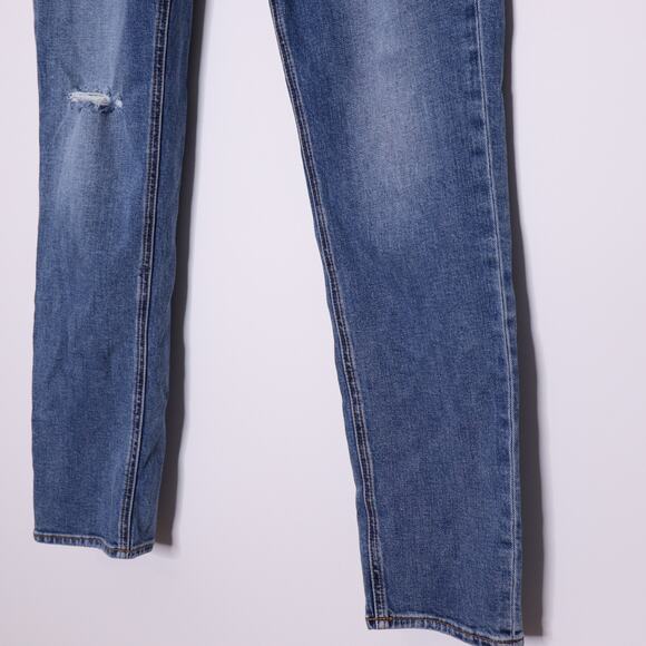 RAG & BONE Dre Low Rise Slim Boyfriend Jeans Distressed Blue River Women's 26 - Picture 6 of 13